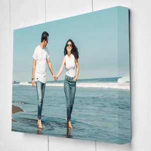 Personalised Canvas Photo Framed Prints Multiple Photos Canvas, Large Gallery Wrapped, – Perfect for Home Pictures, Living Room Decor Frames and Family Wall Art Gifts For Woman Custome (76L X 51W)