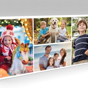 Star Online Portrait/Landscape Personalised Canvas Prints With Photo Custom Wall Frame Family & Wedding Pictures Wall Art Pets Photo Gifts For Home Decor (50cm x 25cm)